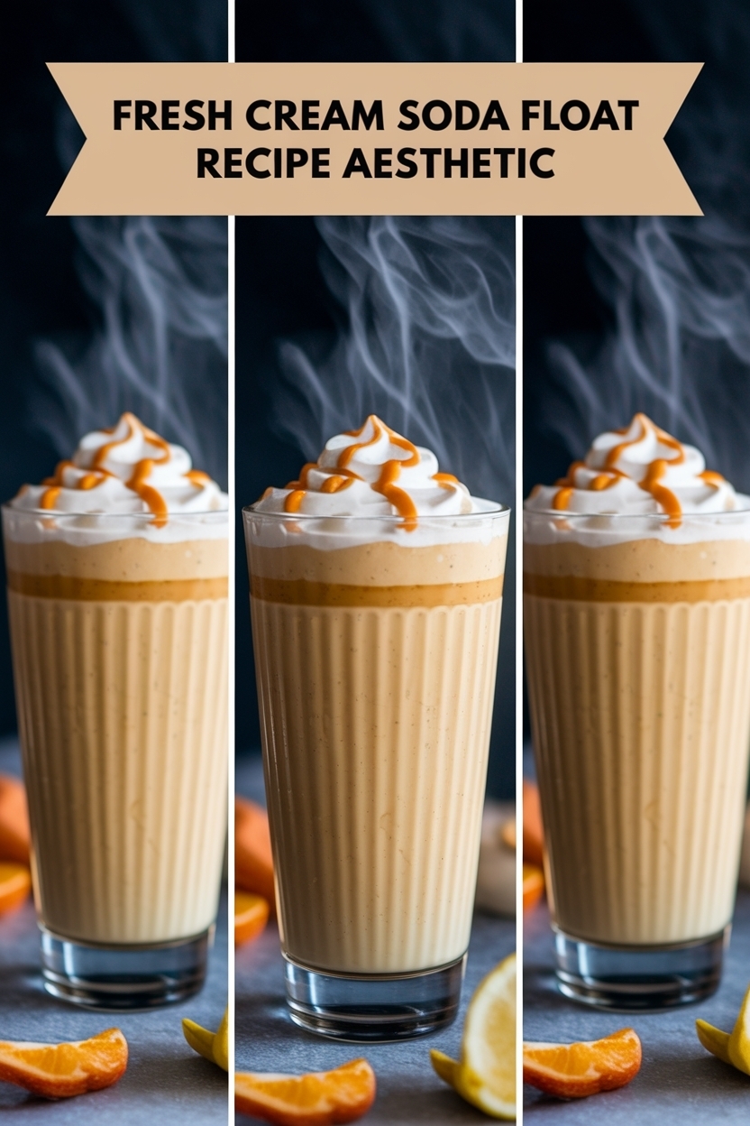 cream soda float recipe aesthetic