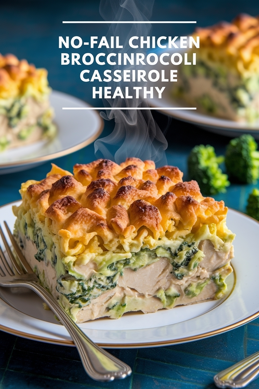 chicken broccoli casserole recipe healthy
