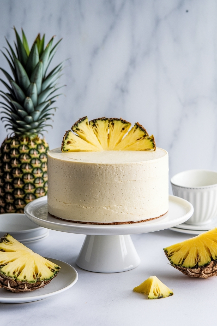 hawaiian pineapple coconut cake