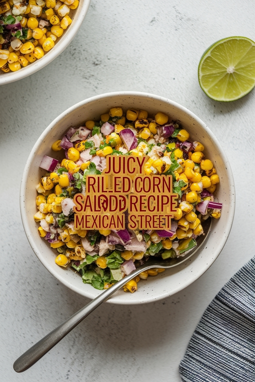 grilled corn salad recipe mexican street