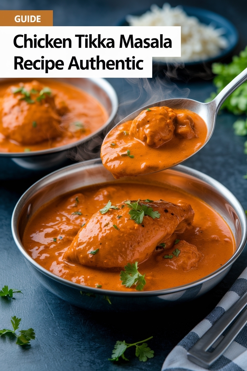 chicken tikka masala recipe authentic