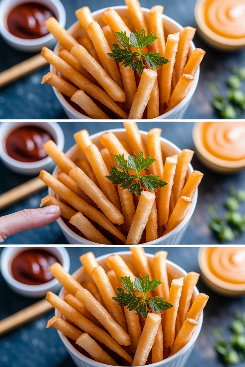 air fryer french fries recipe crispy homemade