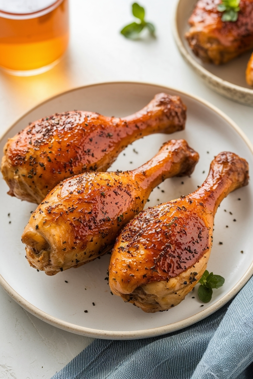 honey garlic chicken drumsticks baked 400