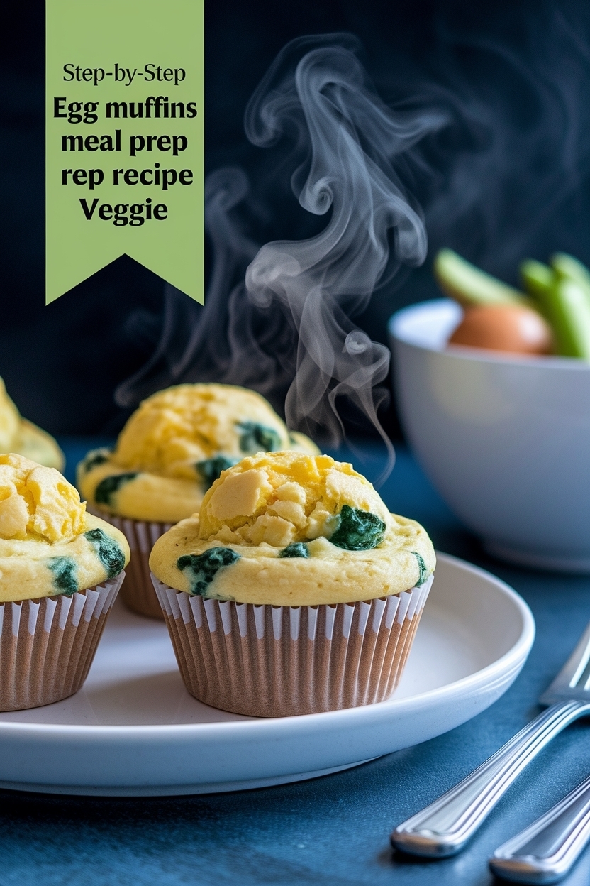 egg muffins meal prep recipe veggie
