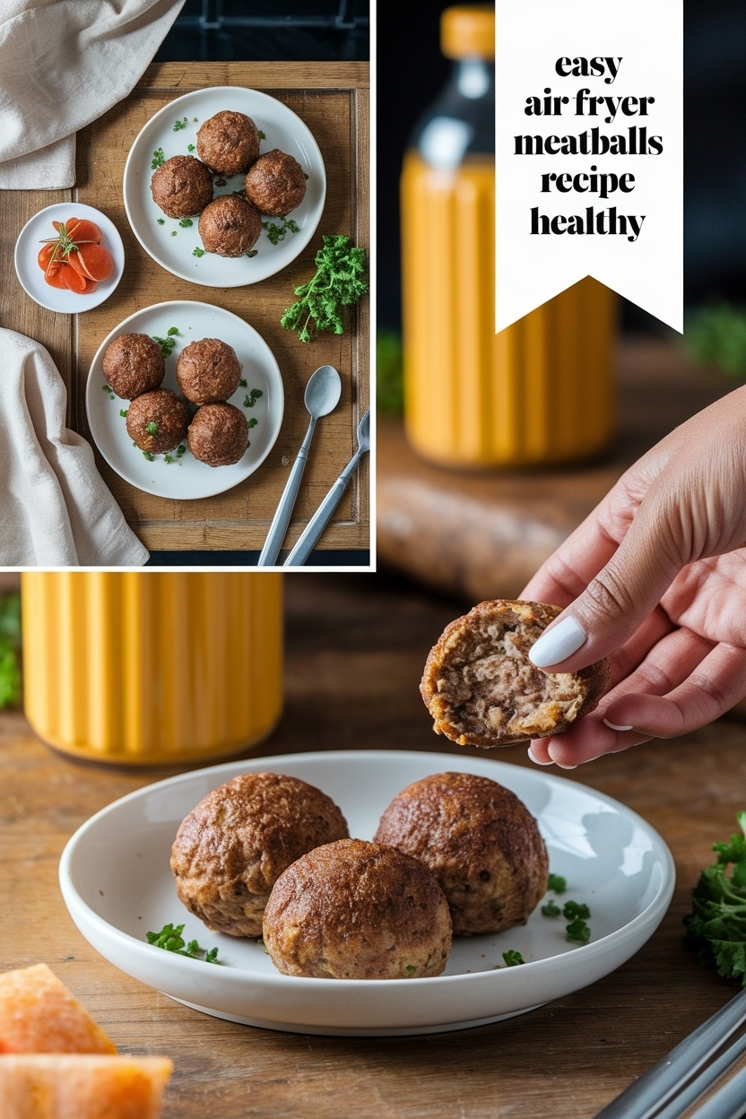 air fryer turkey meatballs recipe healthy