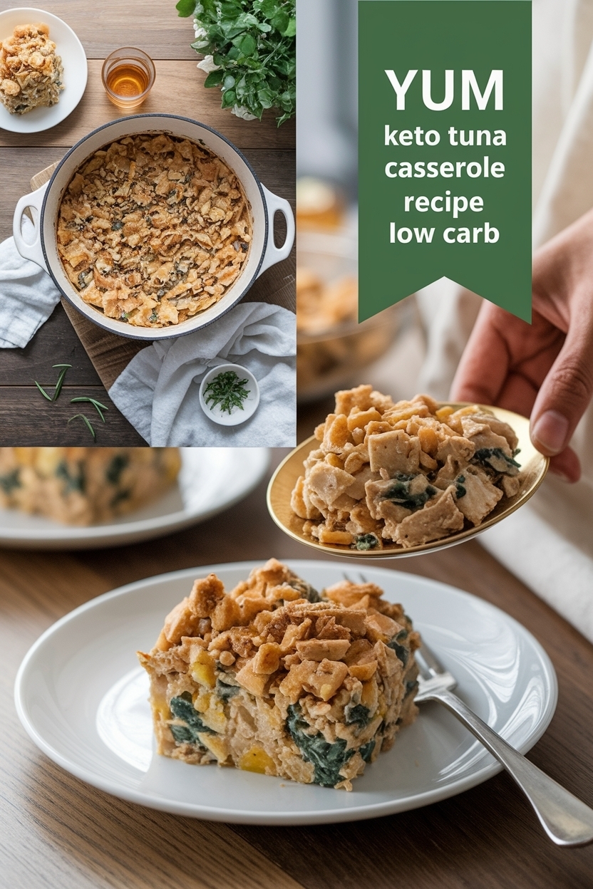 keto tuna casserole recipe low carb