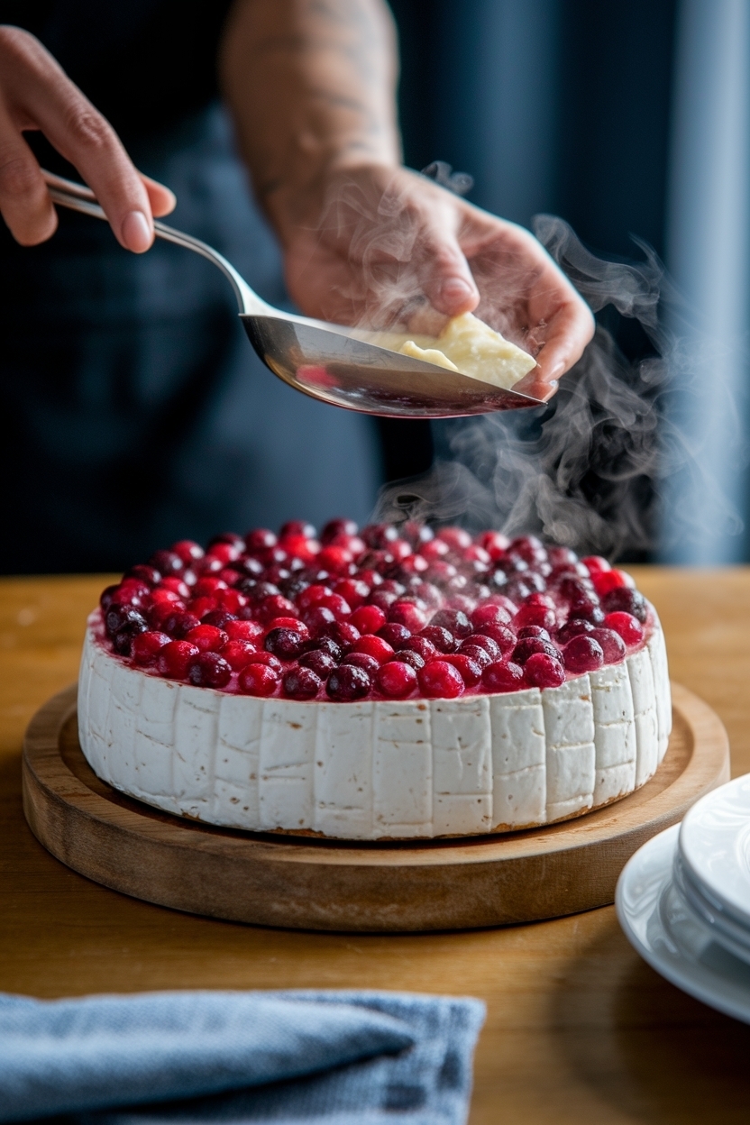 baked brie recipe with cranberries easy