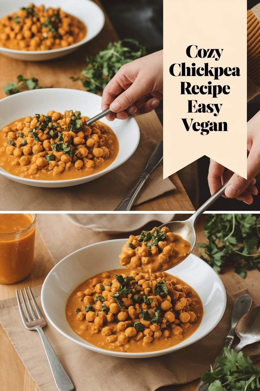chickpea curry recipe easy vegan