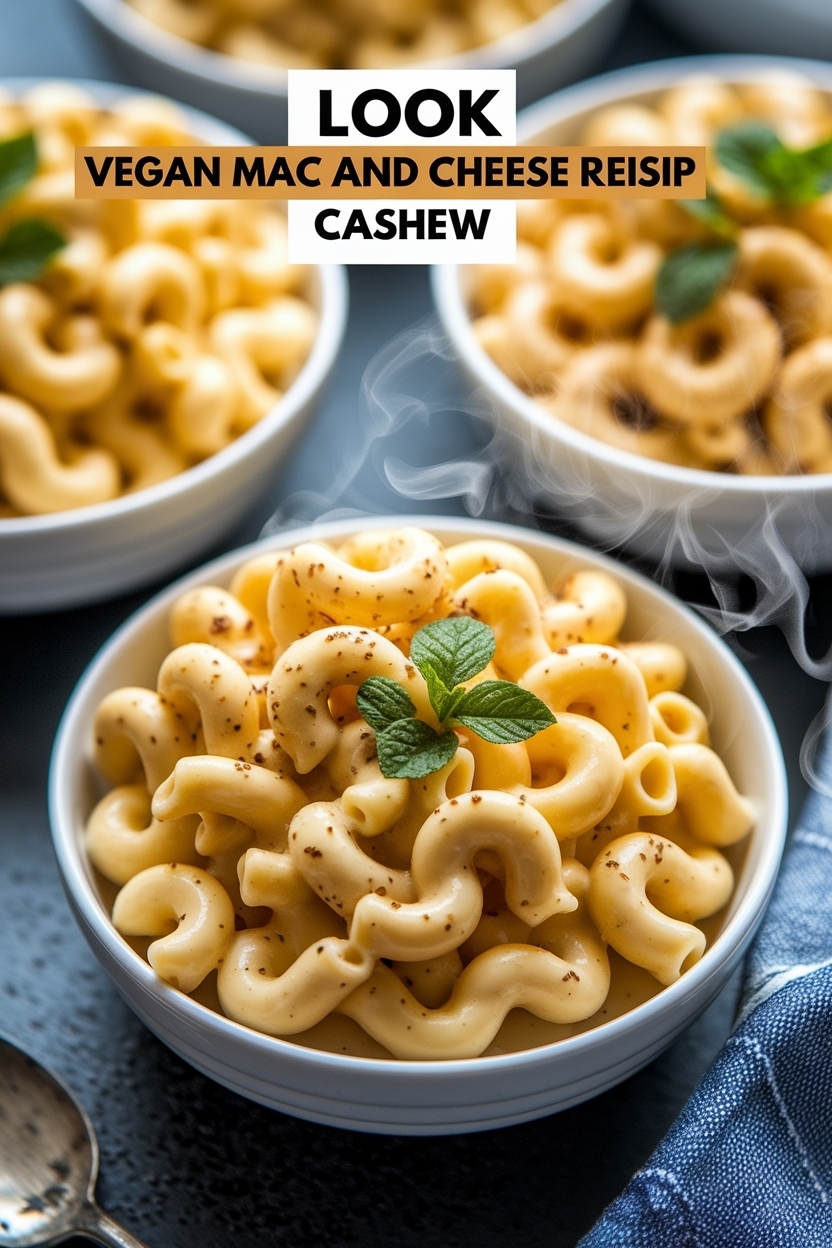 vegan mac and cheese recipe cashew
