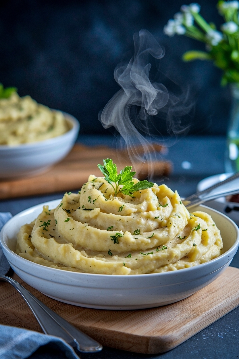 garlic mashed potatoes recipe creamy