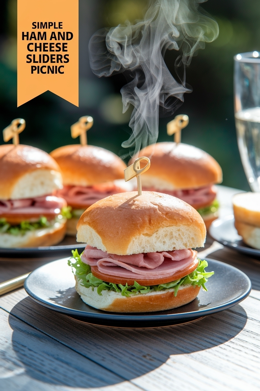 ham and cheese sliders picnic