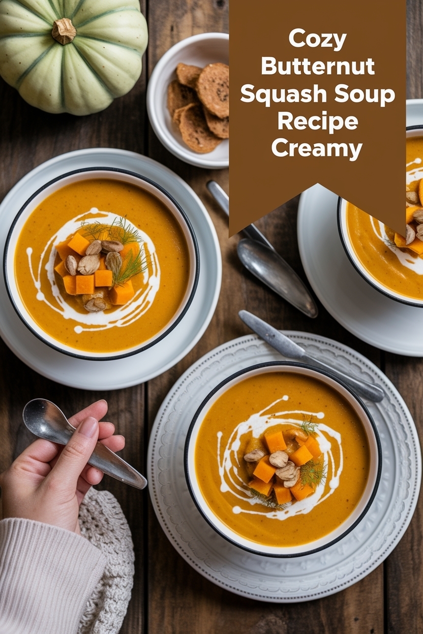 butternut squash soup recipe creamy