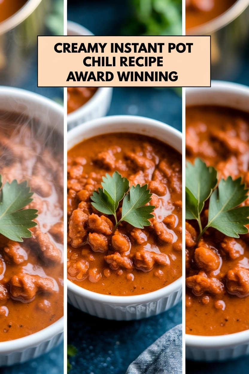 instant pot chili recipe award winning
