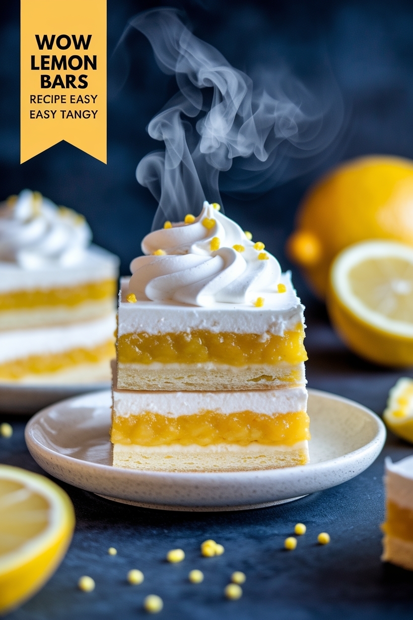 lemon bars recipe easy tangy