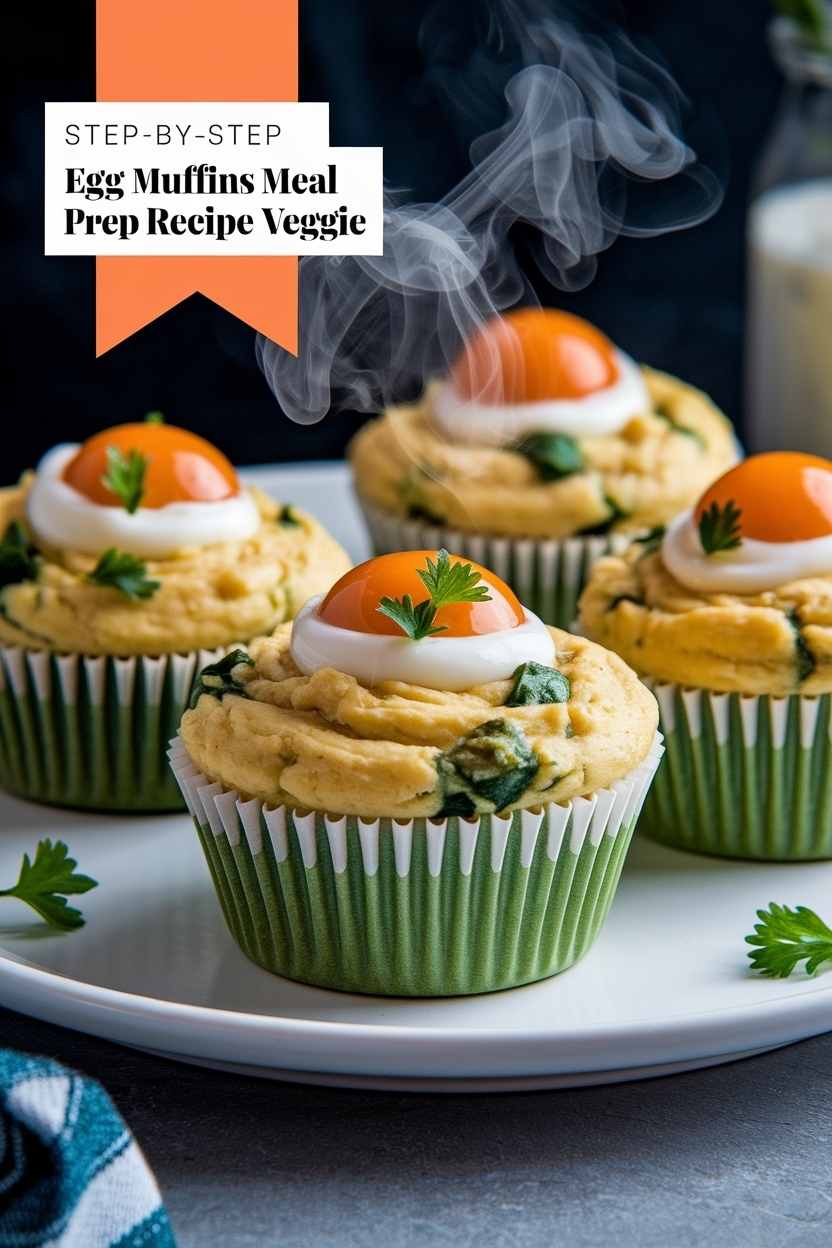 egg muffins meal prep recipe veggie