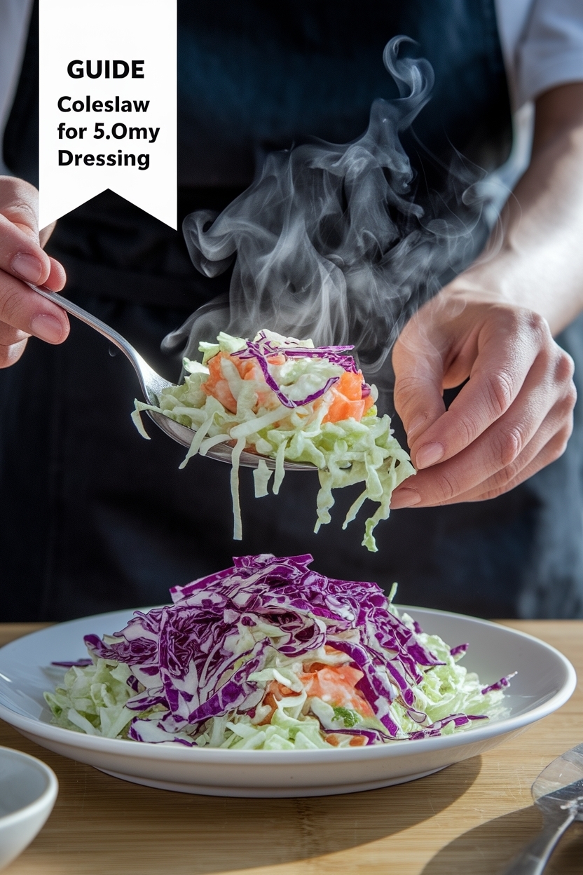 coleslaw for 50 creamy dressing