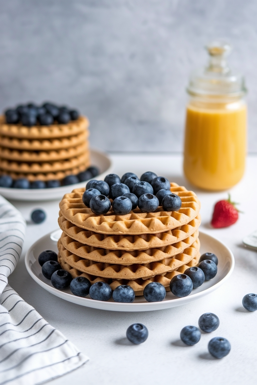 protein waffles recipe without protein powder