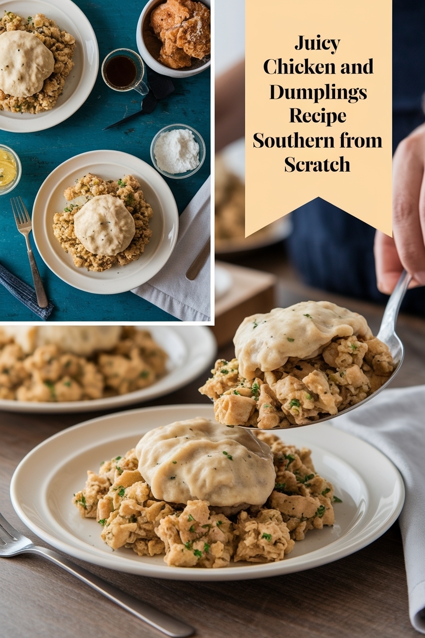chicken and dumplings recipe southern from scratch