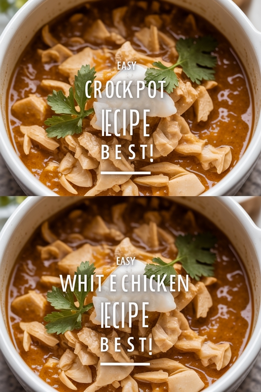 crockpot white chicken chili recipe best