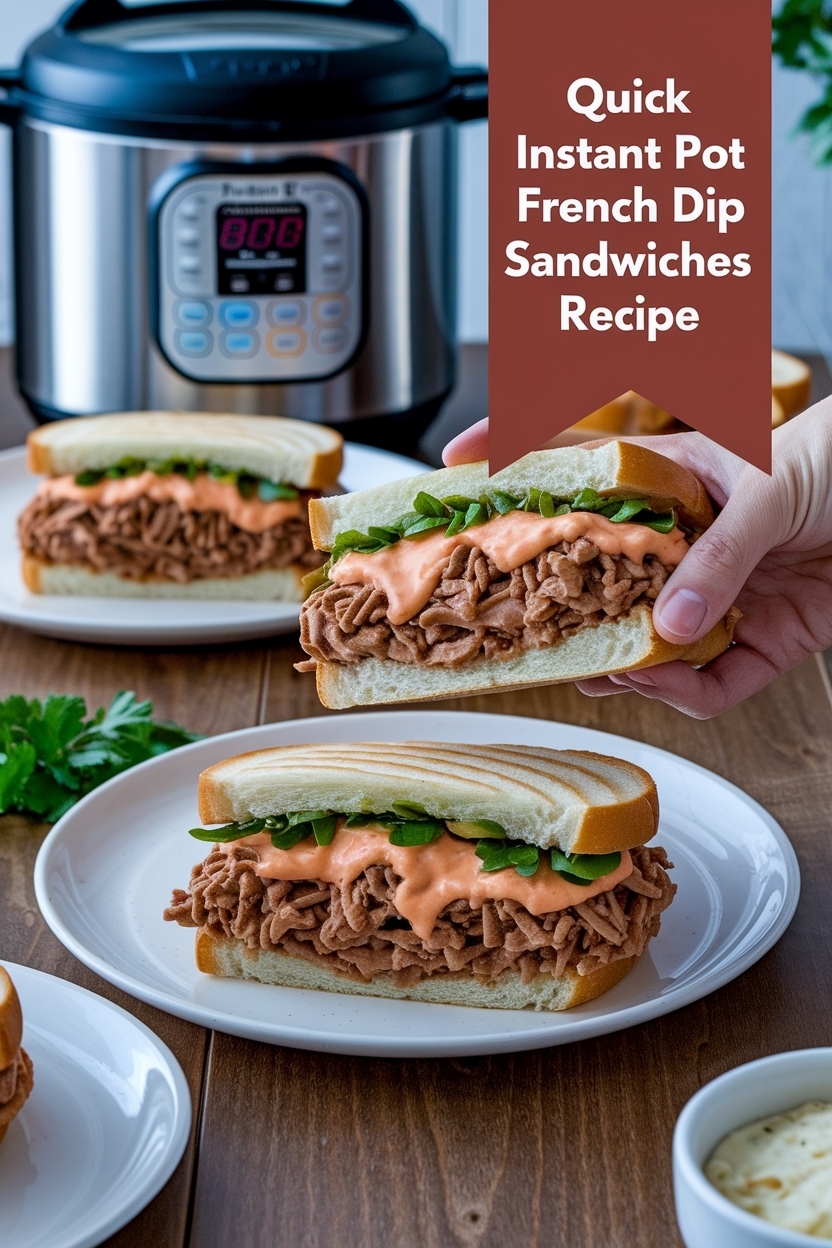instant pot french dip sandwiches recipe