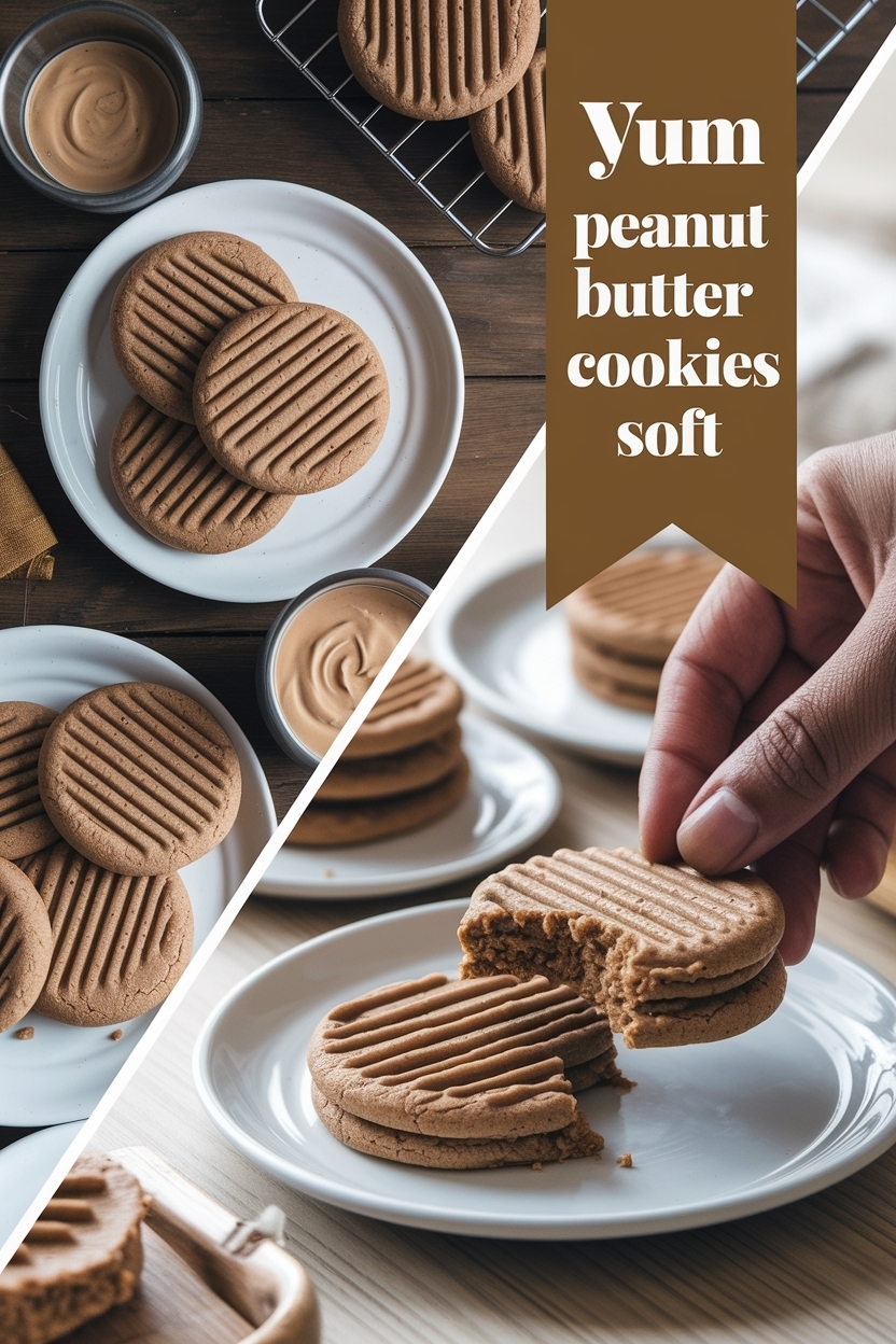 peanut butter cookies recipe soft
