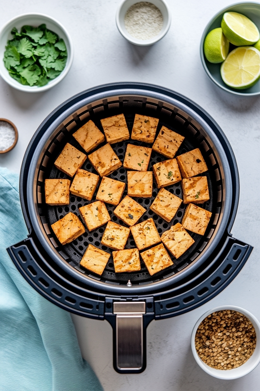 crispy tofu recipe air fryer