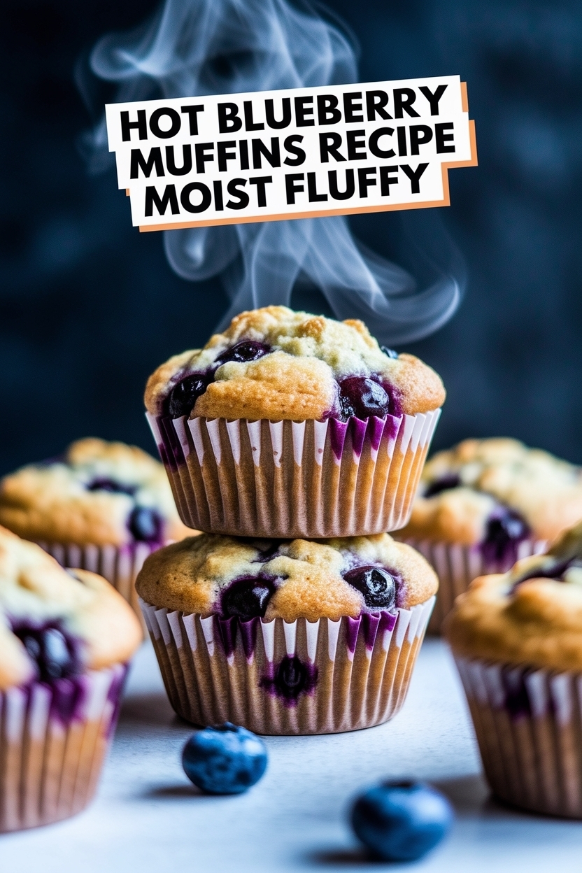 blueberry muffins recipe moist fluffy