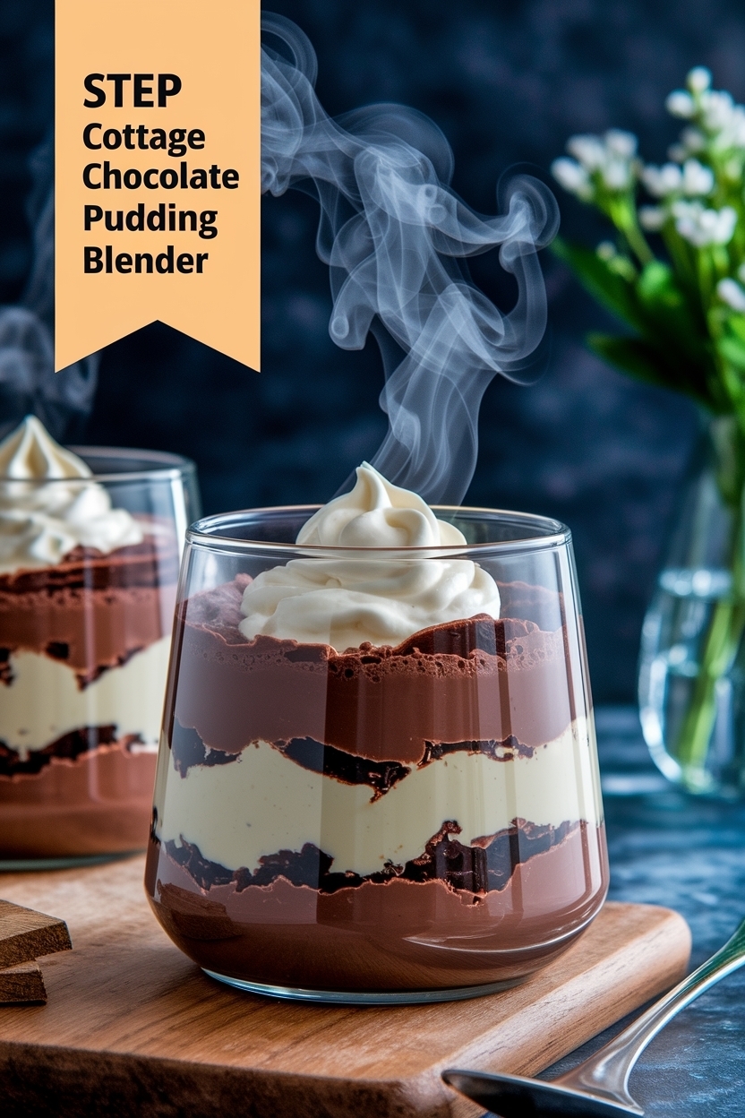 cottage cheese chocolate pudding blender