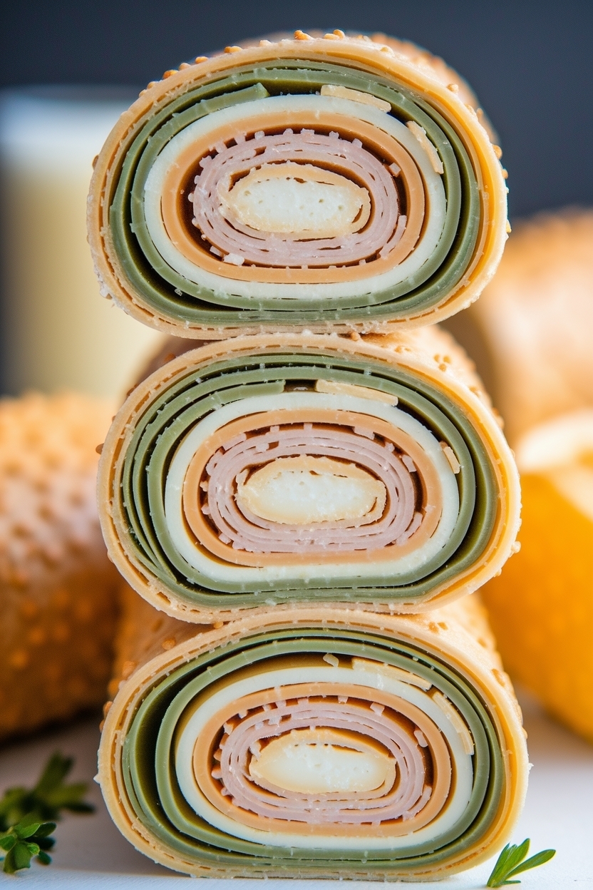 turkey cheddar roll ups cooler safe