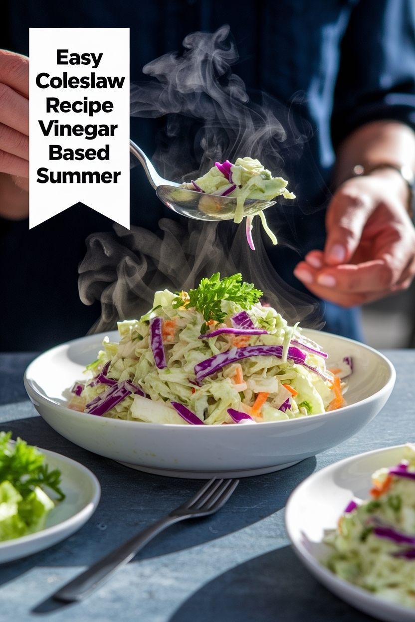 coleslaw recipe vinegar based summer