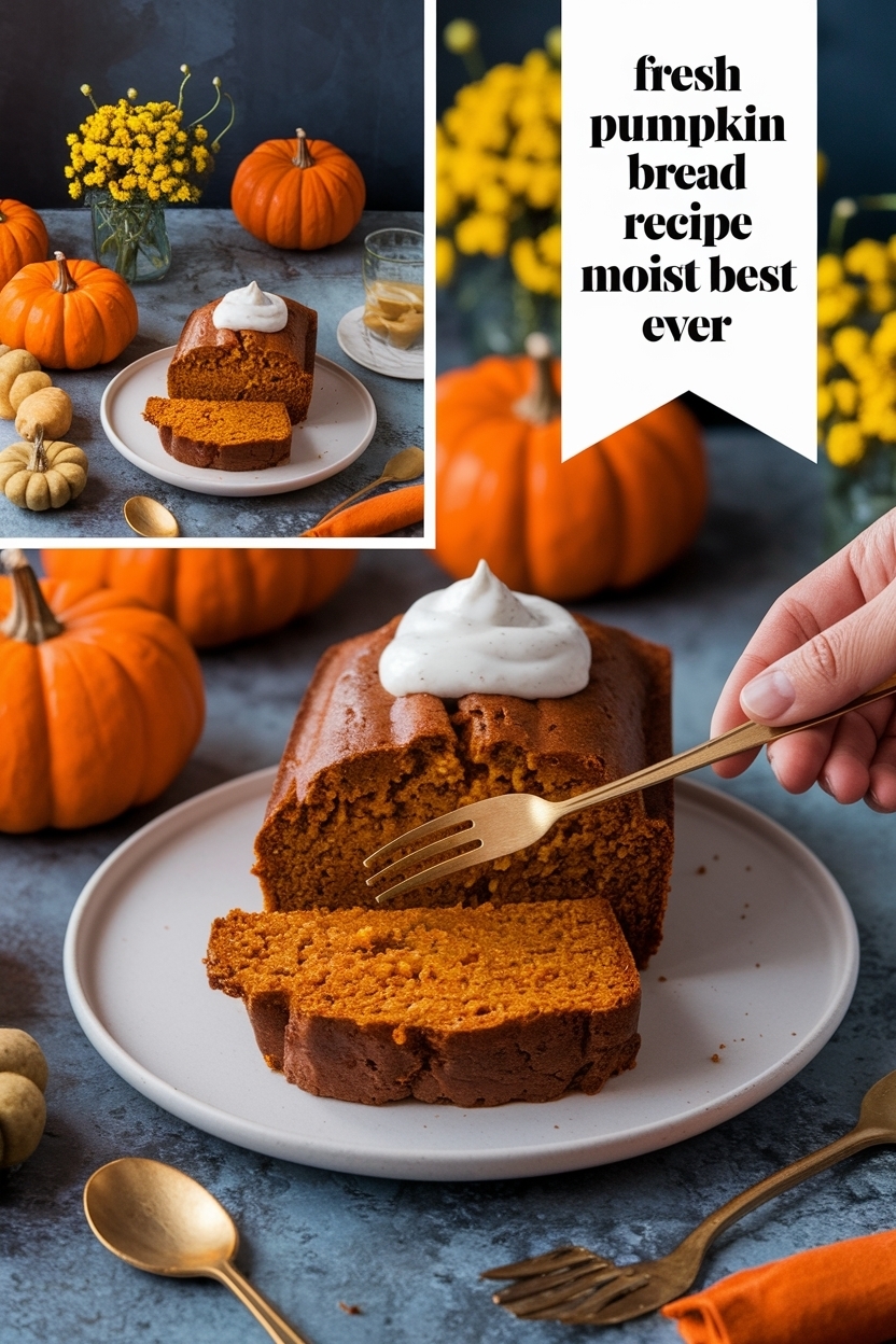 pumpkin bread recipe moist best ever