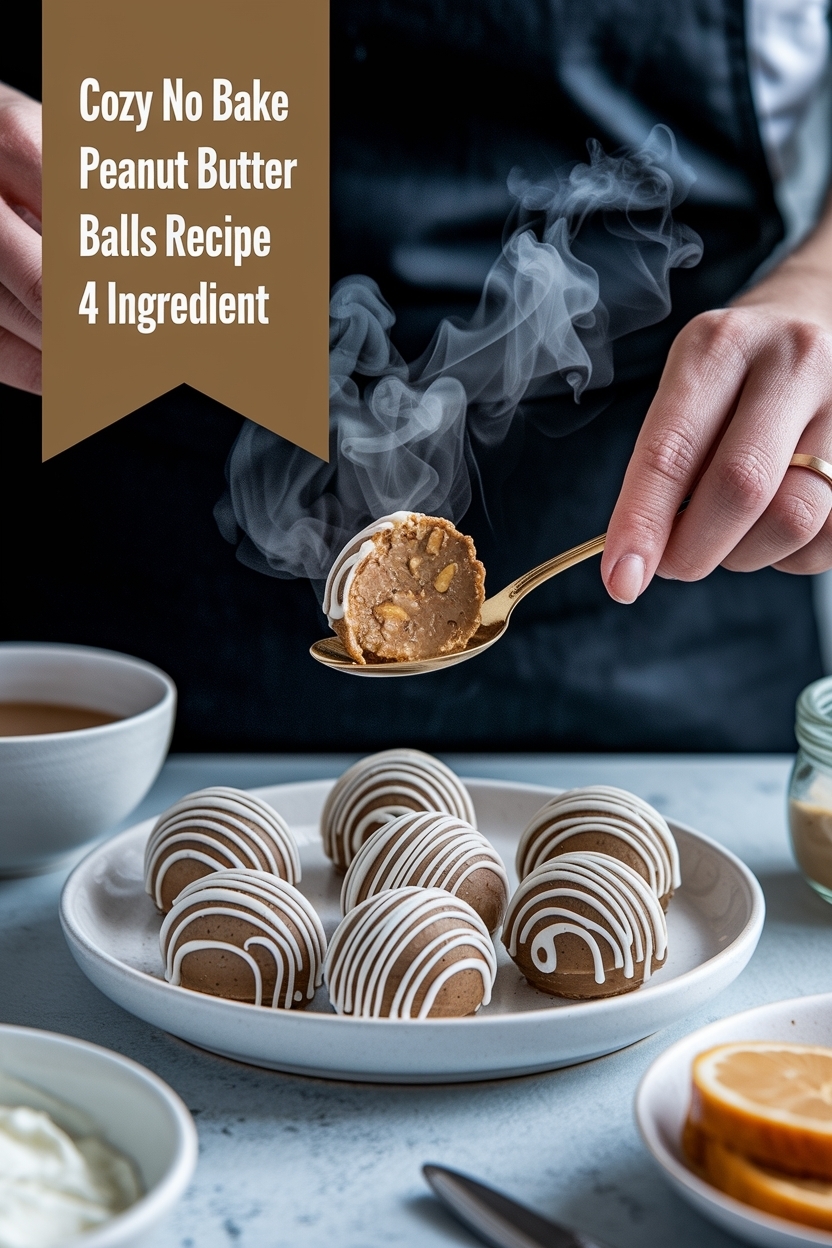 no bake peanut butter balls recipe 4 ingredient