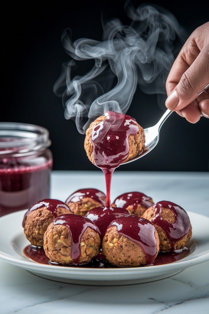 meatballs appetizer recipe slow cooker grape jelly