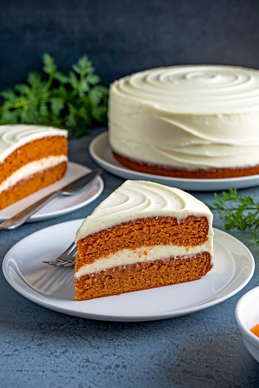 carrot cake recipe moist with cream cheese frosting
