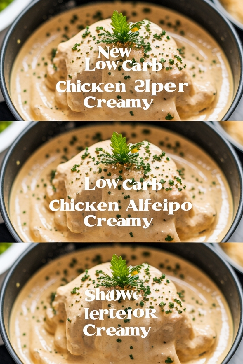 low carb chicken alfredo recipe creamy