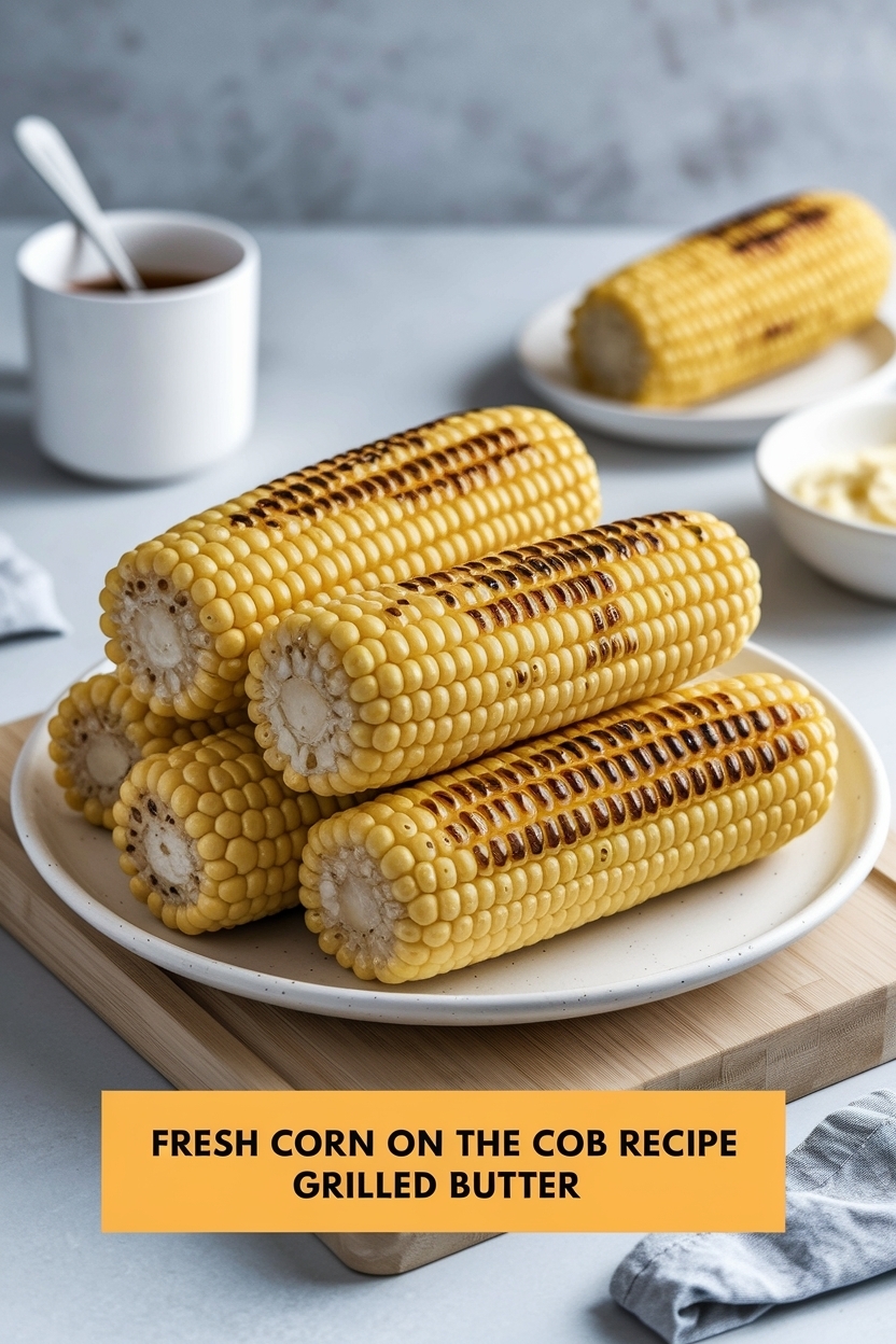 corn on the cob recipe grilled butter