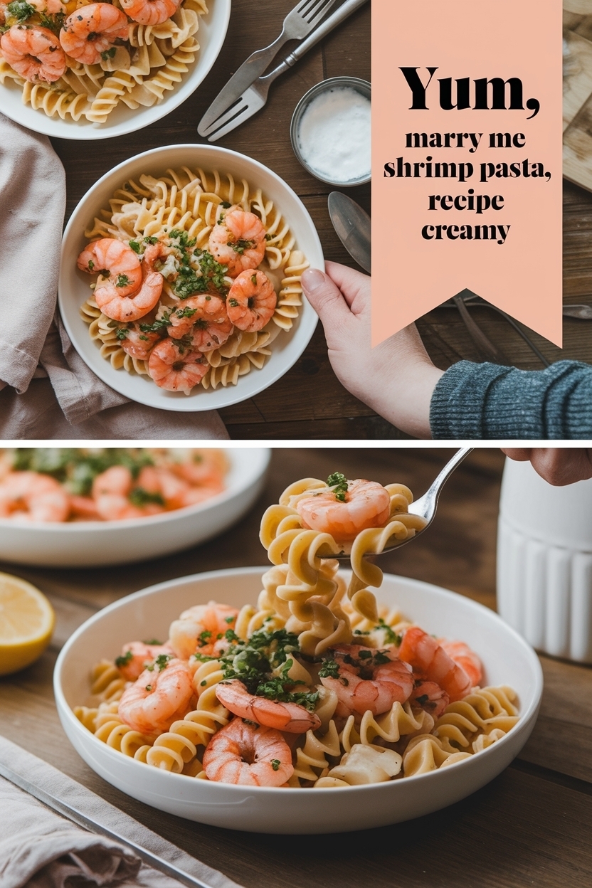 marry me shrimp pasta recipe creamy