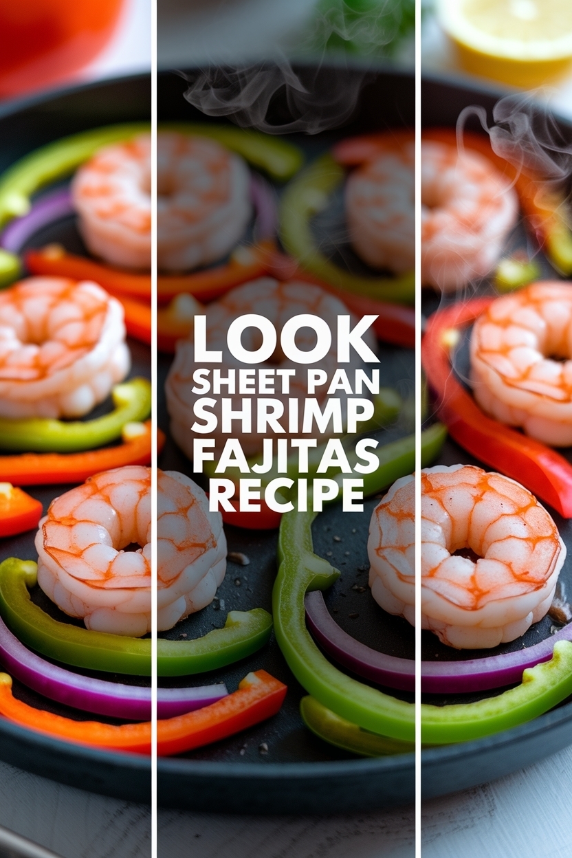 sheet pan shrimp fajitas recipe