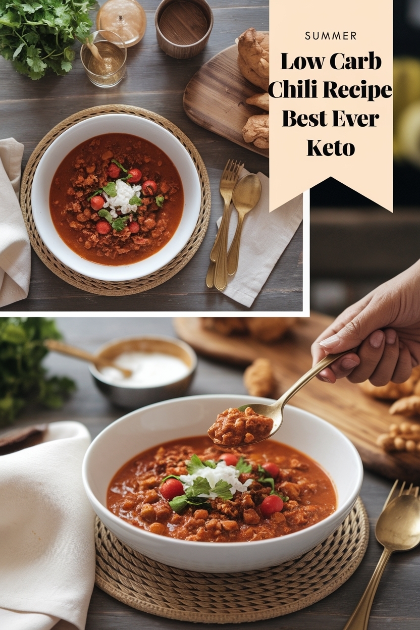 low carb chili recipe best ever keto