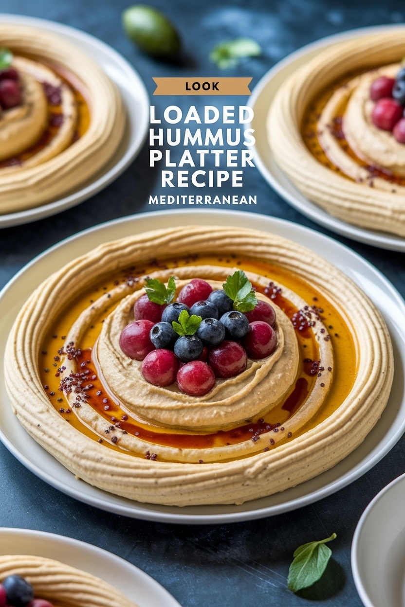 loaded hummus platter recipe mediterranean
