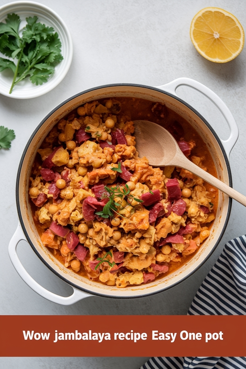 jambalaya recipe easy one pot