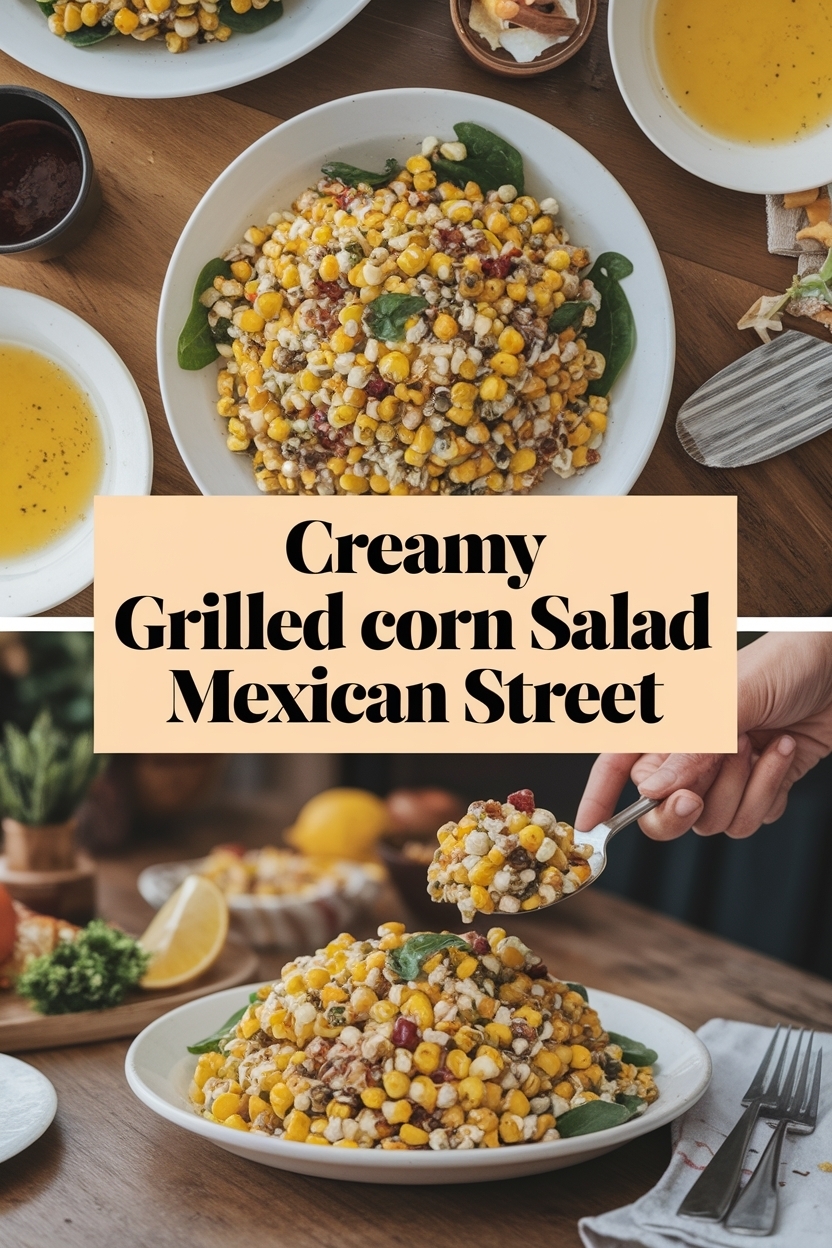 grilled corn salad recipe mexican street