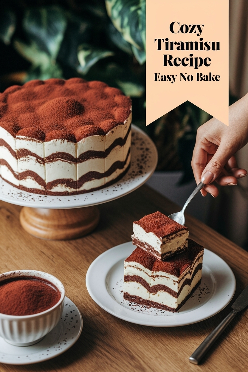 tiramisu recipe easy no bake