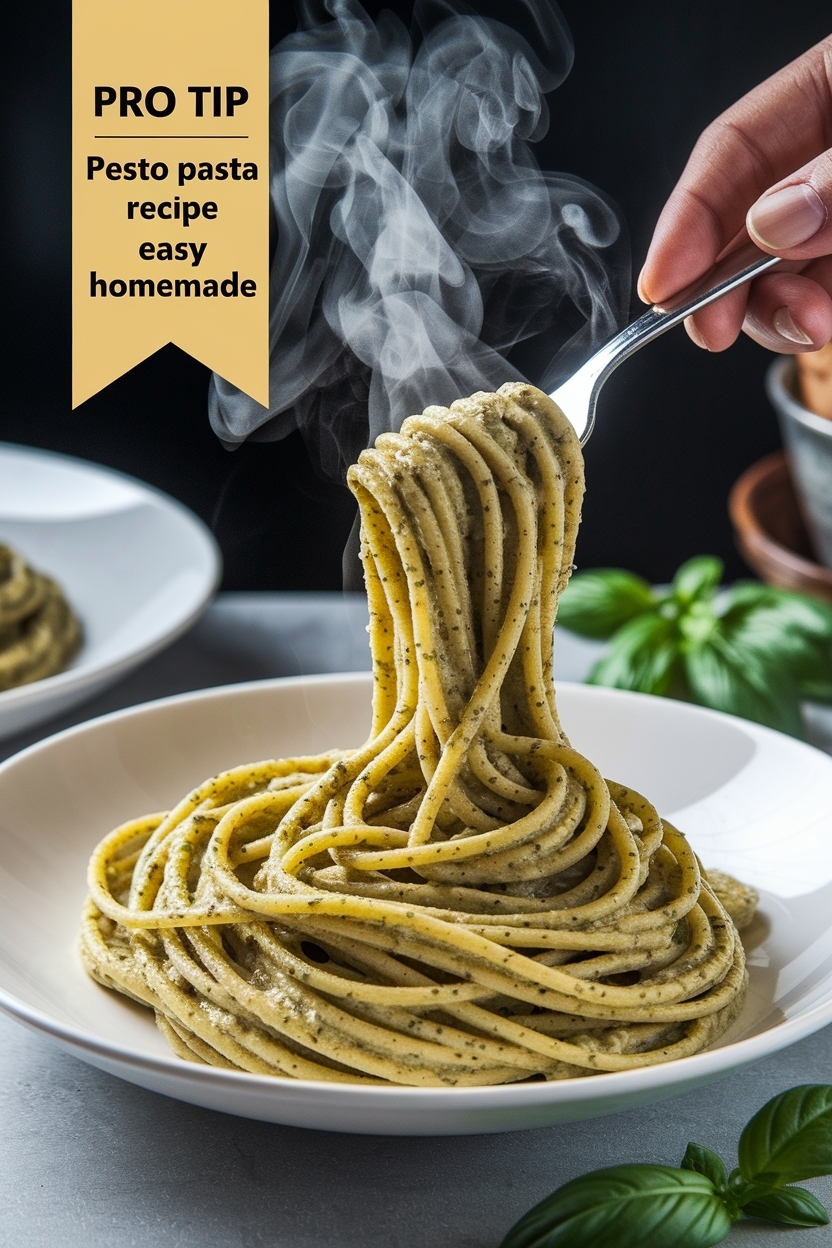 pesto pasta recipe easy homemade