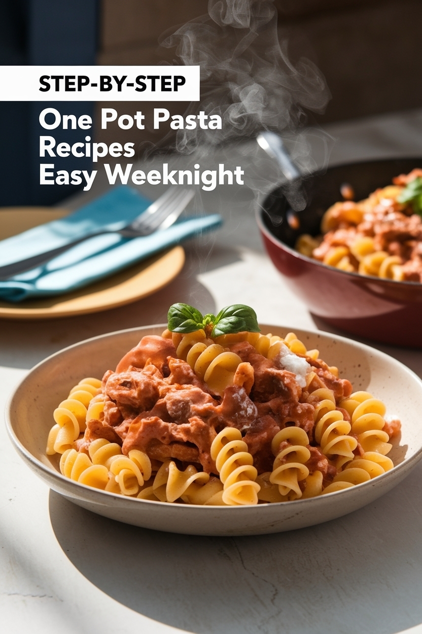 one pot pasta recipes easy weeknight