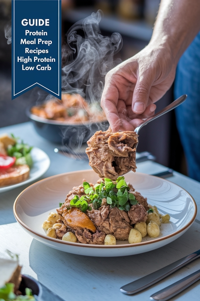 protein meal prep recipes high protein low carb