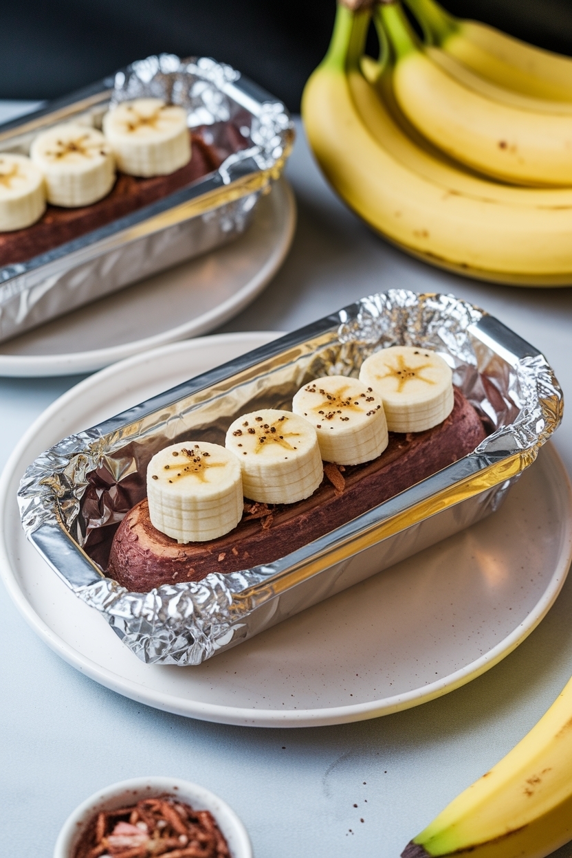 campfire banana boats recipe tin foil