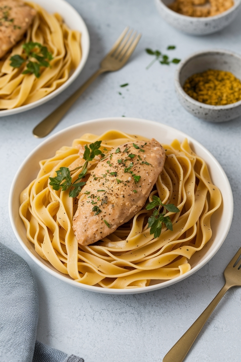 chicken piccata pasta recipe easy