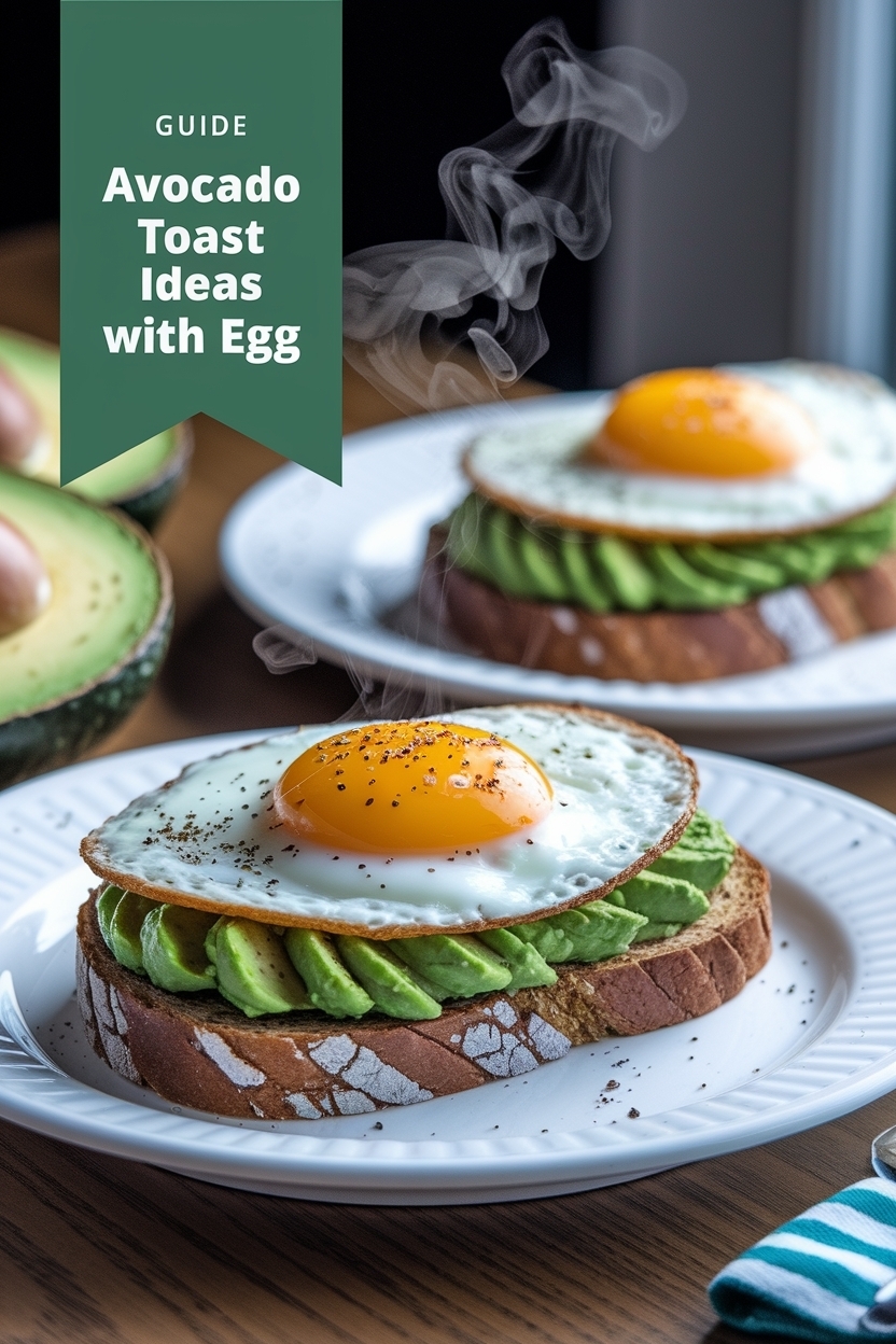 avocado toast ideas with egg