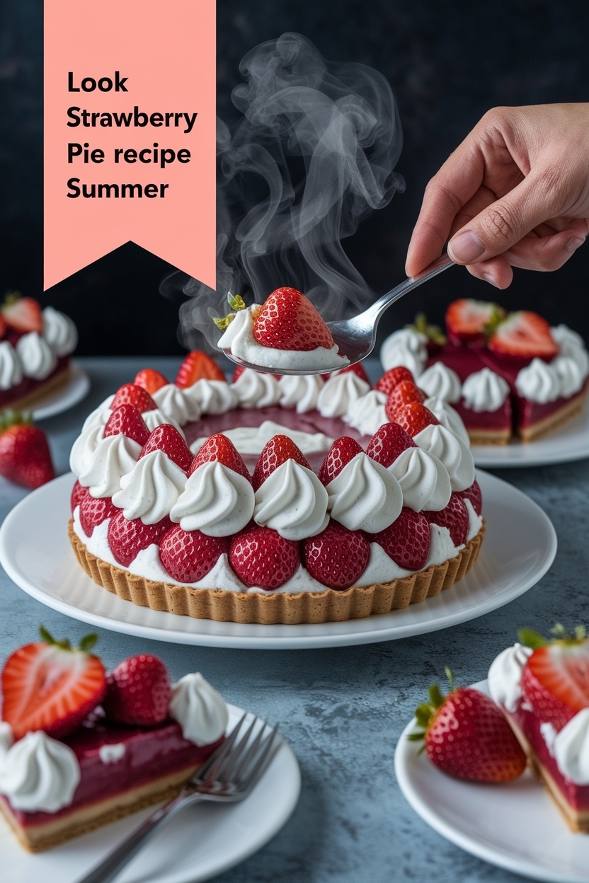 strawberry pretzel pie recipe summer
